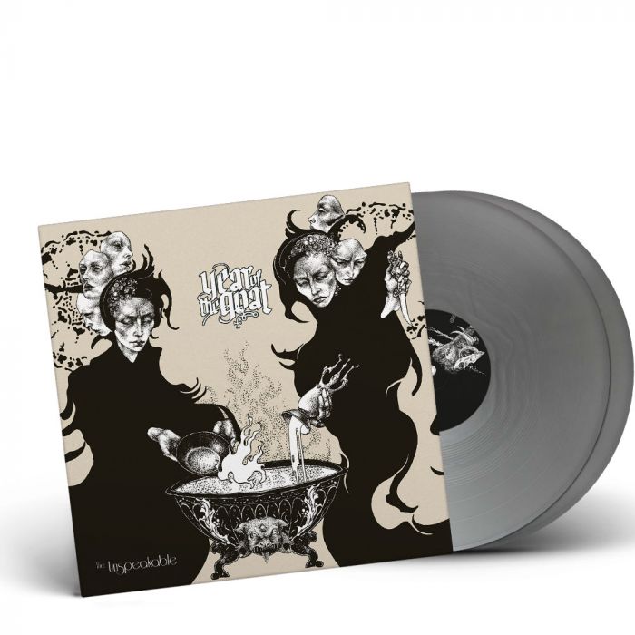 YEAR OF THE GOAT-The Unspeakable/Limited Edition SILVER 2LP Gatefold