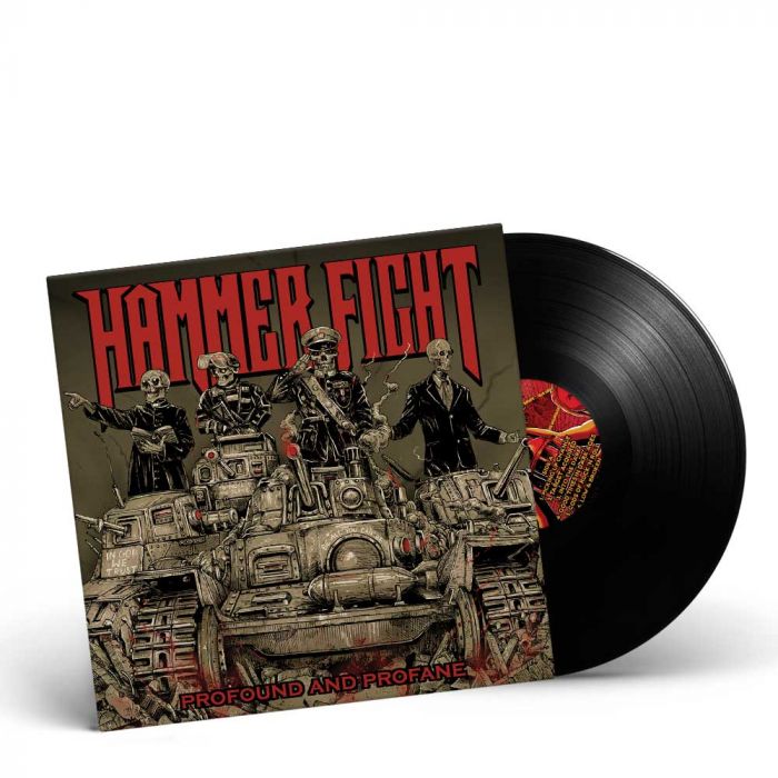 HAMMER FIGHT-Profound And Profane/Limited Edition BLACK Vinyl Gatefold