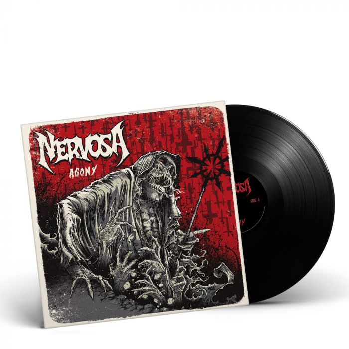NERVOSA-Agony/Limited Edition BLACK Gatefold Vinyl LP