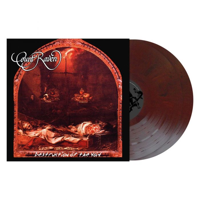 COUNT RAVEN - Destruction of the Void / IMPORT Red Marble 2LP