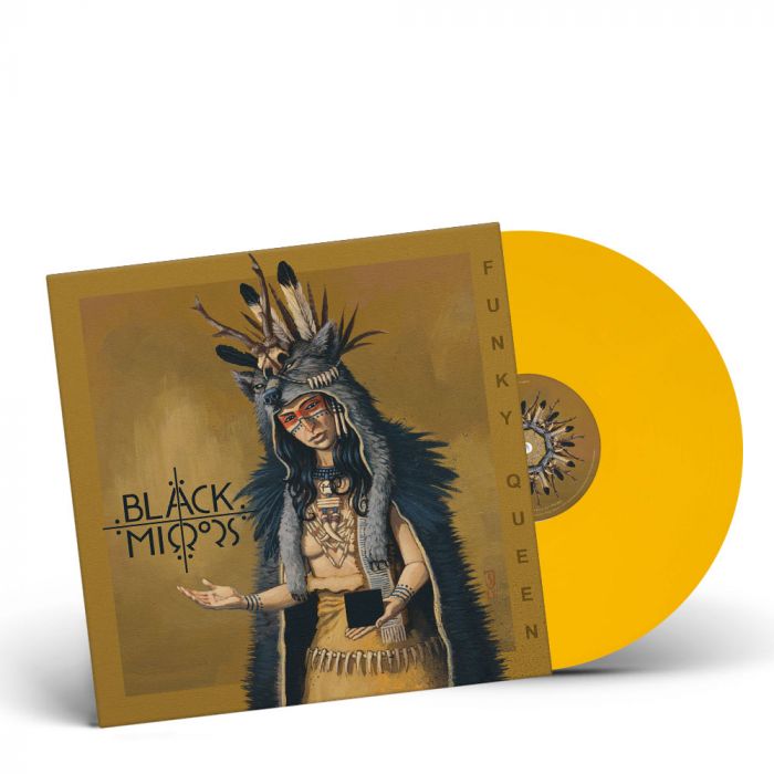 BLACK MIRRORS-Funky Queen/Limited Edition YELLOW Gatefold LP