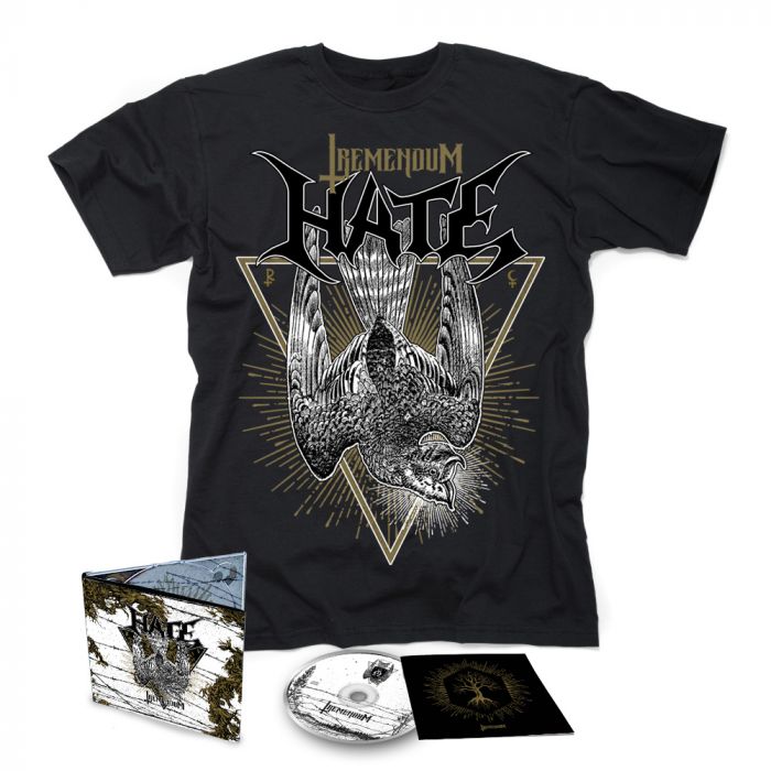 HATE-Tremendum/Limited Edition Digipack CD + T-Shirt BUNDLE