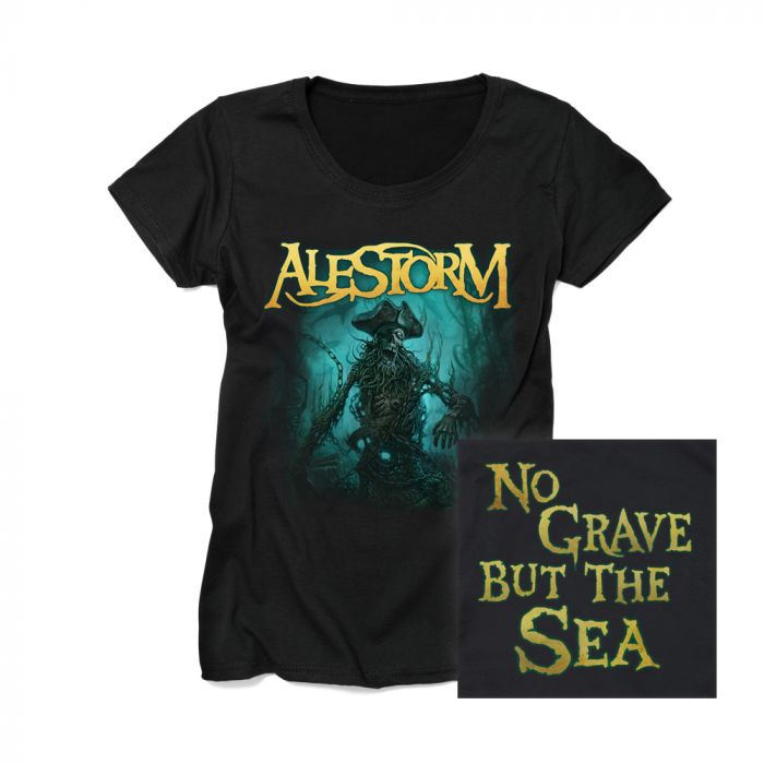ALESTORM-No Grave But The Sea/Girls T-Shirt
