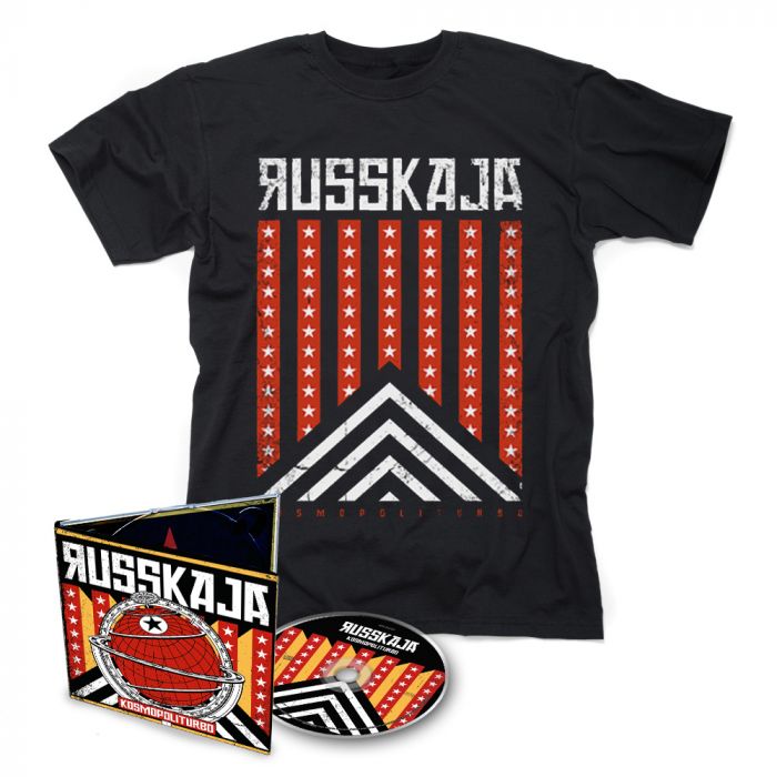 RUSSKAJA-Kosmopoliturbo/Limited Edition DigipackCD + T-Shirt BUNDLE