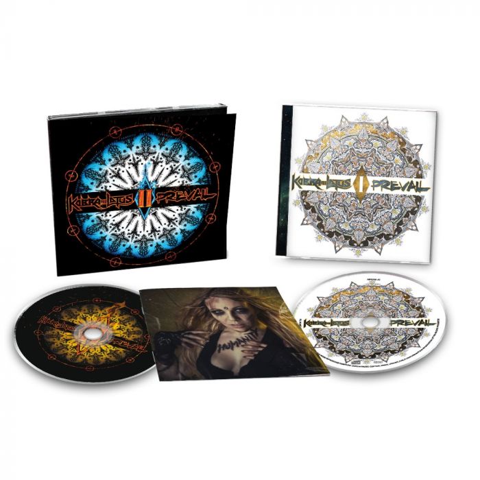 KOBRA AND THE LOTUS/Limited Edition Digipack Prevail II CD + Prevail I CD BUNDLE