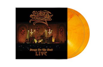 KING DIAMOND - Songs For The Dead: Live / NAPALM EXCLUSIVE Orange Red Marbled 2LP