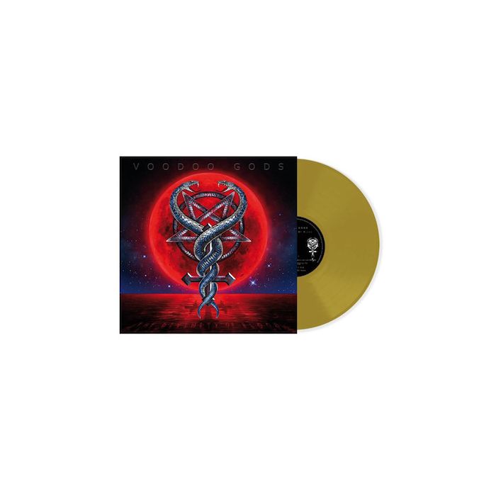 VOODOO GODS - The Divinity Of Blood / GOLD LP