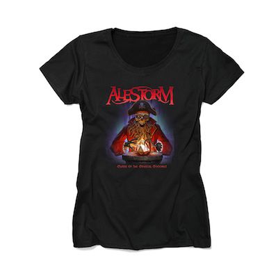 ALESTORM - Curse Of The Crystal Coconut / Girlie T-Shirt
