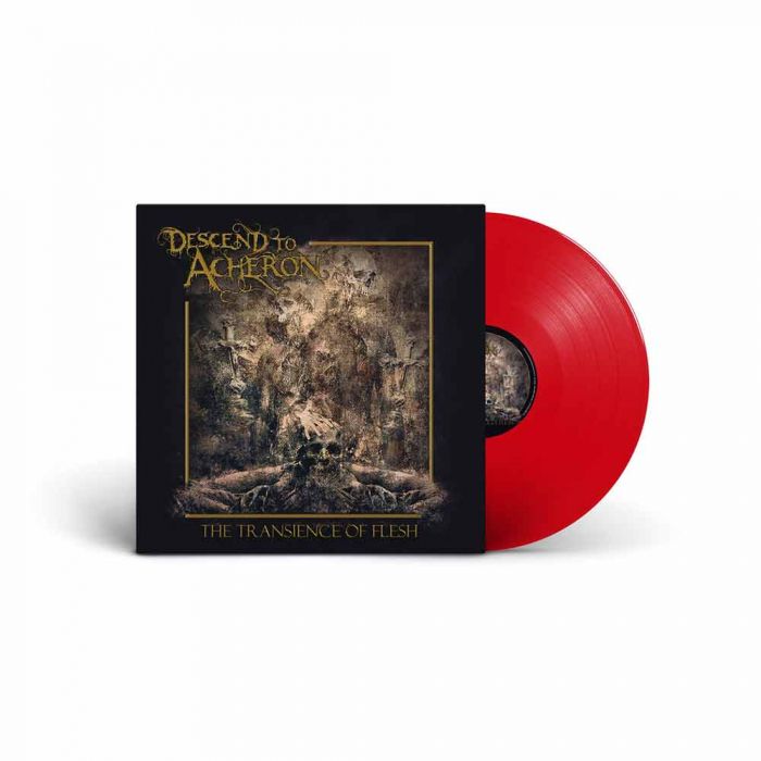 DESCEND TO ACHERON - The Transience Of Flesh / Limited Edition RED LP