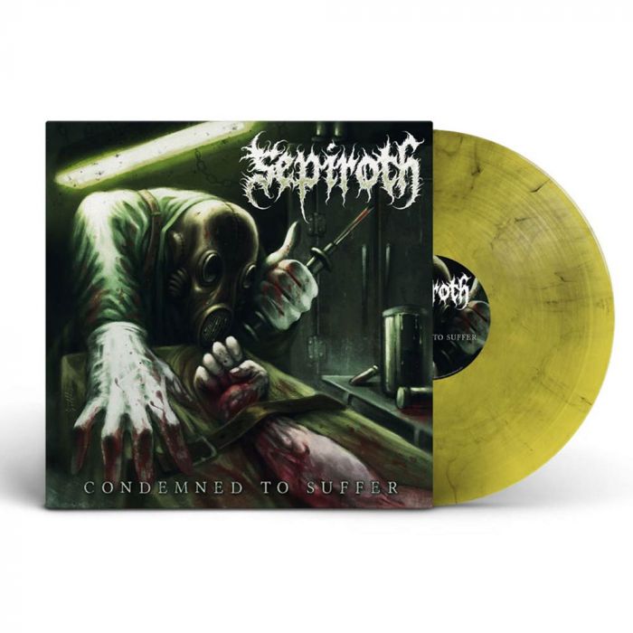 SEPIROTH - Condemned To Suffer / Limited Edition Yellow Black Smoke LP