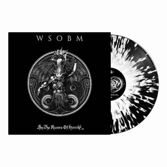 WSOBM - By The Rivers Of Hell / LIMITED EDITION Black White Splatter LP