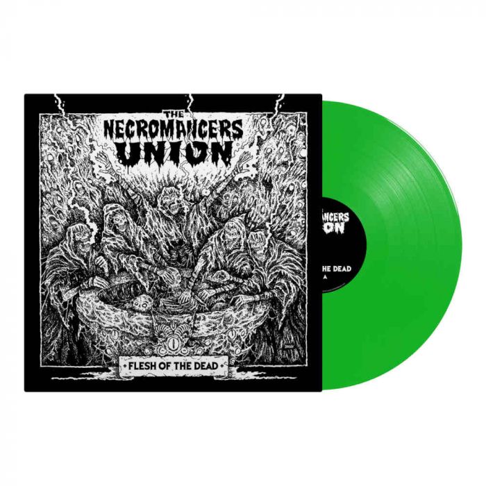 THE NECROMANCERS UNION - Flesh Of The Dead / LIMITED EDITION Neon Green LP