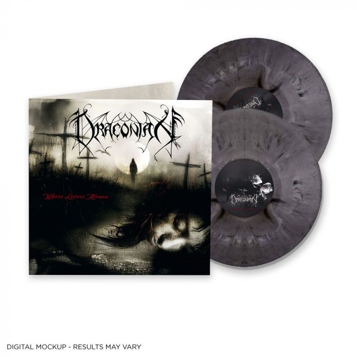 DRACONIAN - Where Lovers Mourn / LIMITED EDITION MARBLE SILVER BLACK 2LP
