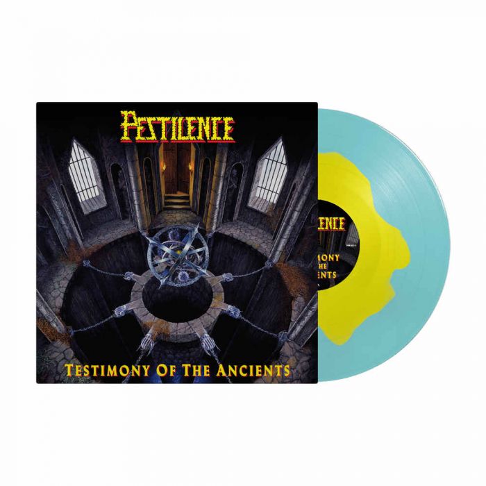PESTILENCE - Testimony Of The Ancients / Limited Edition Yellow In Blue LP