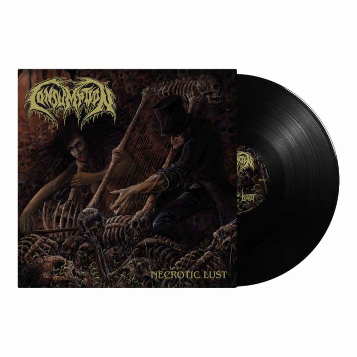 CONSUMPTION - Necrotic Lust / Black LP