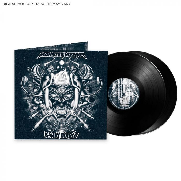 MONSTER MAGNET - 4-Way Diablo / Black LP PRE-ORDER RELEASE DATE 9/16/22