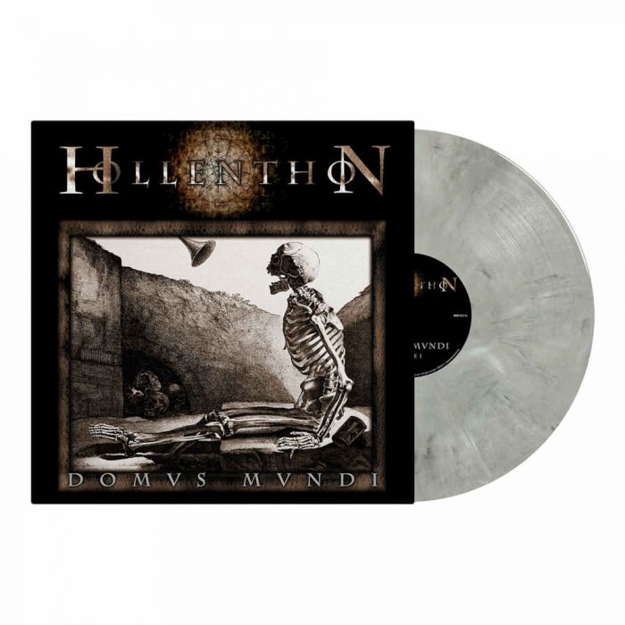 HOLLENTHON - Domus Mundi / LP GREY BLACK MARBLED / PRE ORDER RELEASE DATE 06/30/23