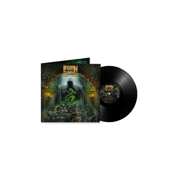 LEGION OF THE DAMNED-The Poison Chalice / Limited Edition Black LP - Pre Order Release Date 6/9/2023