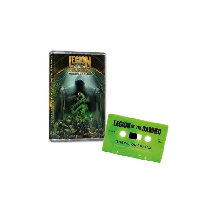 LEGION OF THE DAMNED-The Poison Chalice / Limited Edition Cassette Tape - Pre Order Release Date 6/9/2023