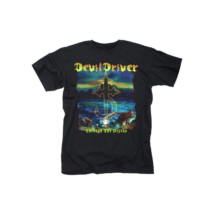 DEVILDRIVER - Through The Depths / T-Shirt - Pre Order Release Date 5/12/2023