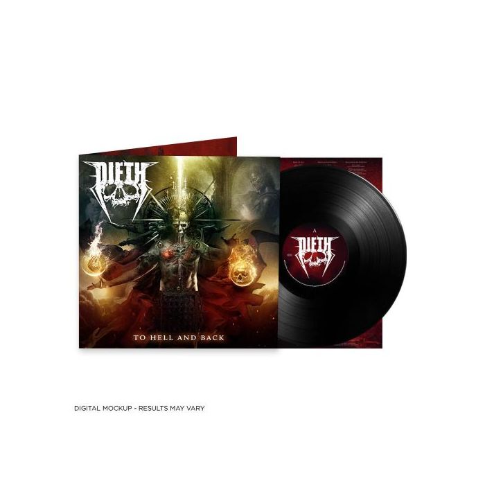 DIETH-To Hell And Back / Limited Edition Black Vinyl LP