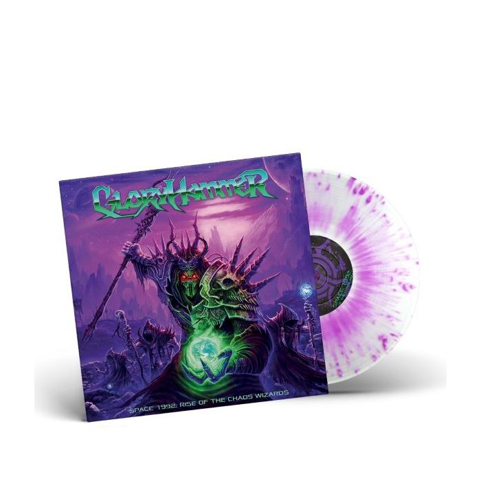 GLORYHAMMER-Space 1992: Rise Of The Chaos Wizards/Limited Edition WHITE PURPLE SPLATTER Gatefold LP