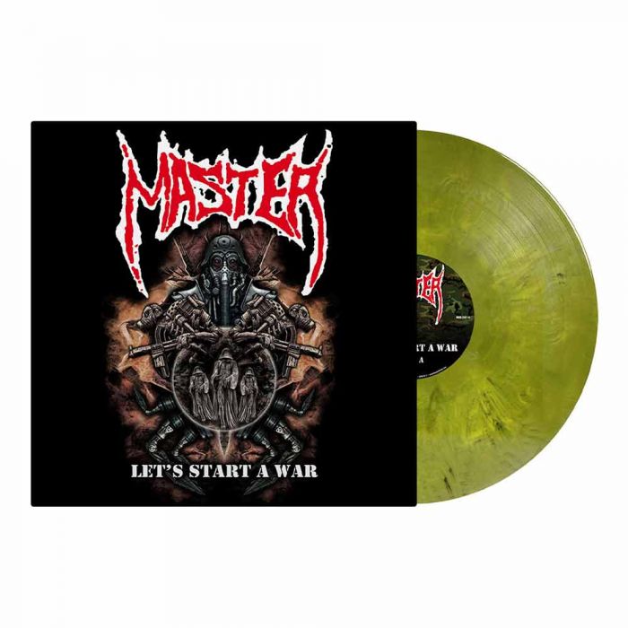 MASTER - Let's Start A War / Green Yellow Marble Vinyl LP