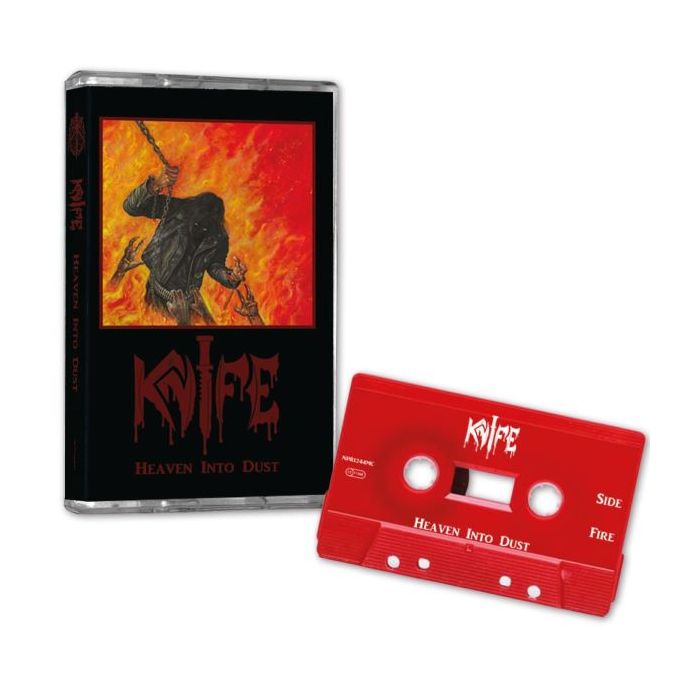 KNIFE - Heaven Into Dust / Limited Edition RED Cassette Tape
