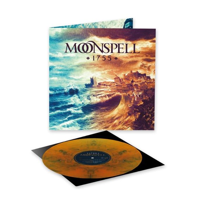 MOONSPELL-1755/Limited Edition Orange Blue Marble Gatefold LP