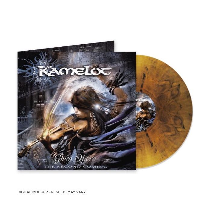 KAMELOT - Ghost Opera: The Second Coming  / Limited Edition Orange Black Marbled Vinyl LP