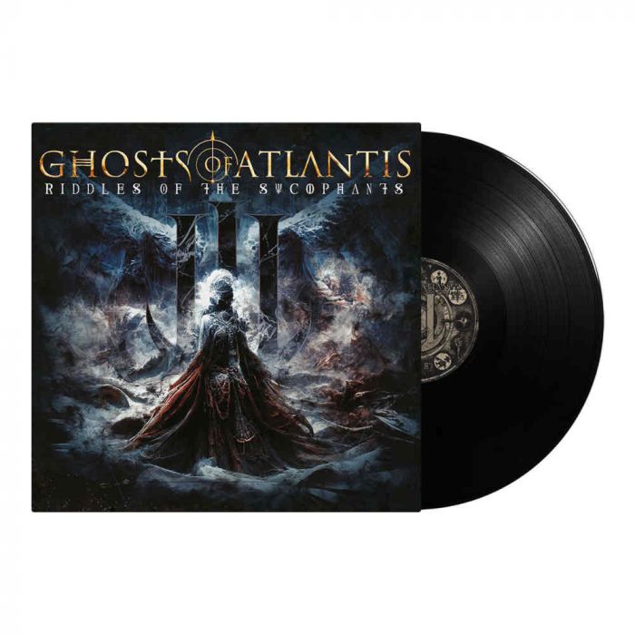 GHOSTS OF ATLANTIS - Riddles of the Sycophants / Black LP / PRE-ORDER RELEASE DATE 10/27/2023