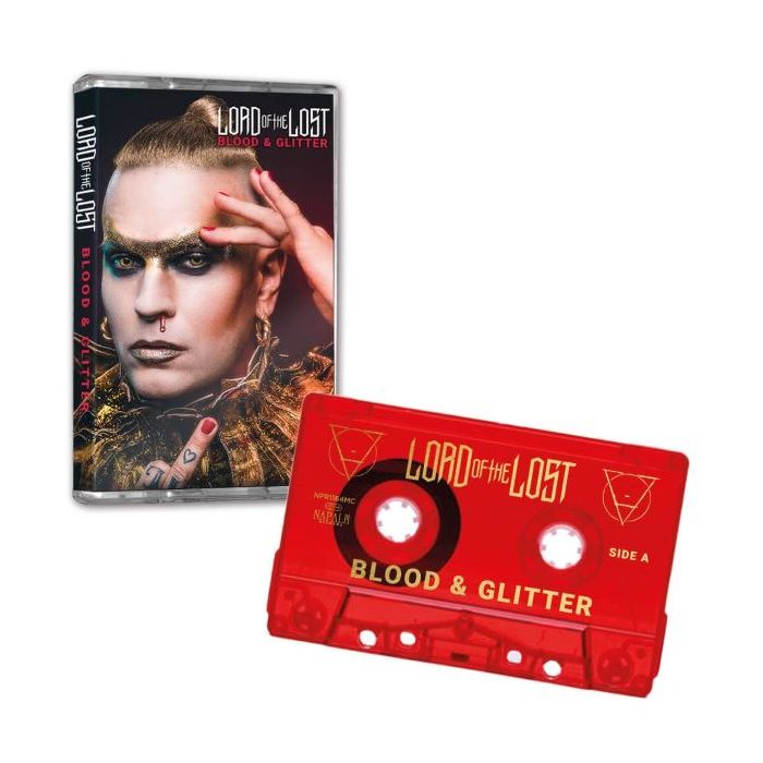 LORD OF THE LOST - Blood & Glitter / Limited Edition RED Cassette Tape 