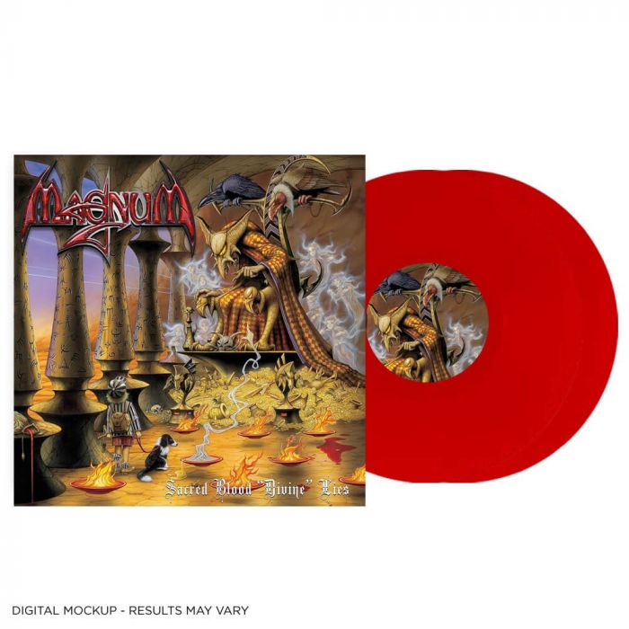MAGNUM - Sacred Blood Divine Lies / Red Vinyl 2LP