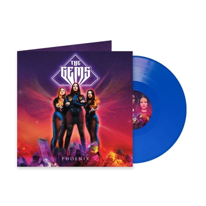 THE GEMS - Phoenix / Limited Edition Blue Vinyl LP - Pre Order Release Date 1/26/2024