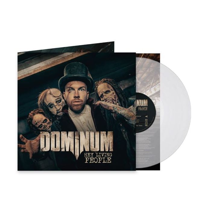 DOMINUM - Hey Living People / Limited Edition Clear Vinyl LP