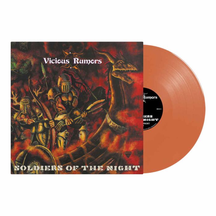 VICIOUS RUMORS - Soldiers of the Night / Orange Vinyl / PRE-ORDER RELEASE DATE 01/12/2024