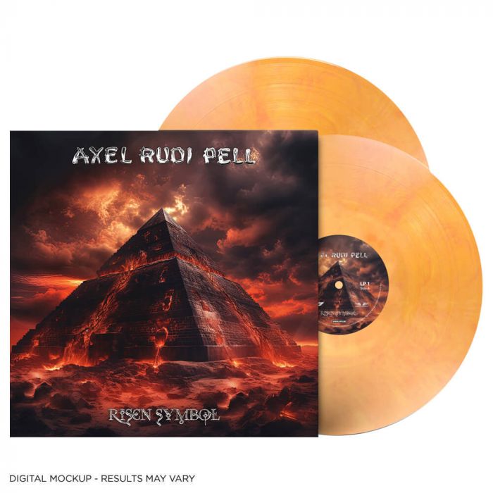AXEL RUDI PELL - Risen Symbol / Limited Edition Yellow Red Marbled Vinyl 2LP - Pre Order Release Date 6/14/2024