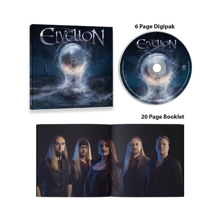 ELVELLON - Ascending in Synergy / Digipack CD - Pre Order Release Date 5/17/2024