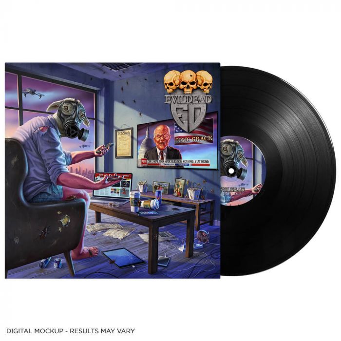 EVILDEAD - Toxic Grace / Black Vinyl LP - Pre Order Release Date 5/24/2024