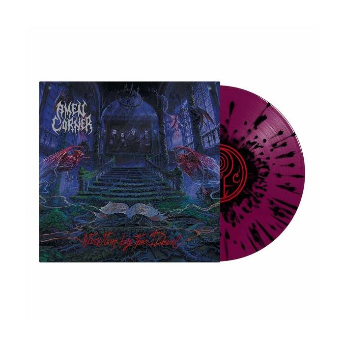 AMEN CORNER - Written By the Devil / Purple Black Splatter Vinyl LP - Pre Order Release Date 6/7/2024