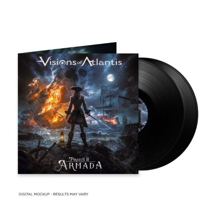 VISIONS OF ATLANTIS - Pirates II-Armada / Black Vinyl 2LP - Pre Order Release Date 7/5/2024