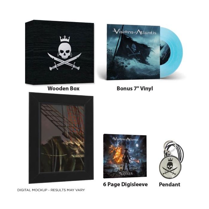 VISIONS OF ATLANTIS - Pirates II-Armada / Limited Edition Deluxe Wooden Boxset - Pre Order Release Date 7/5/2024