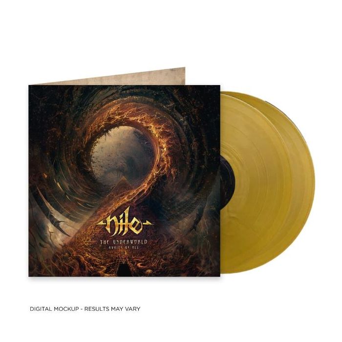 NILE - The Underworld Awaits Us All /  Limited Edition Gold Vinyl 2LP - Pre Order Release Date 8/23/2024