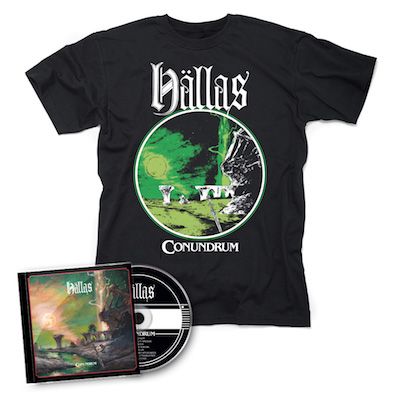HÄLLAS - Conundrum / CD + T-Shirt Bundle
