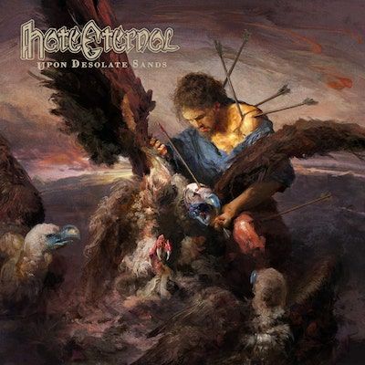 HATE ETERNAL - Upon Desolate Sands / Red LP