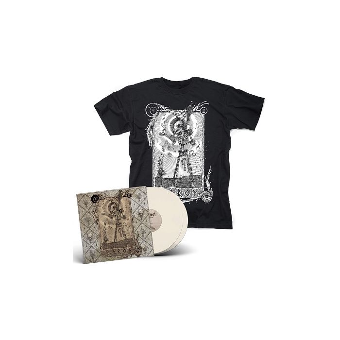 AETHER REALM-Tarot/Limited Edition CREAMY WHITE 2LP (2017 Reissue) + T-Shirt Bundle