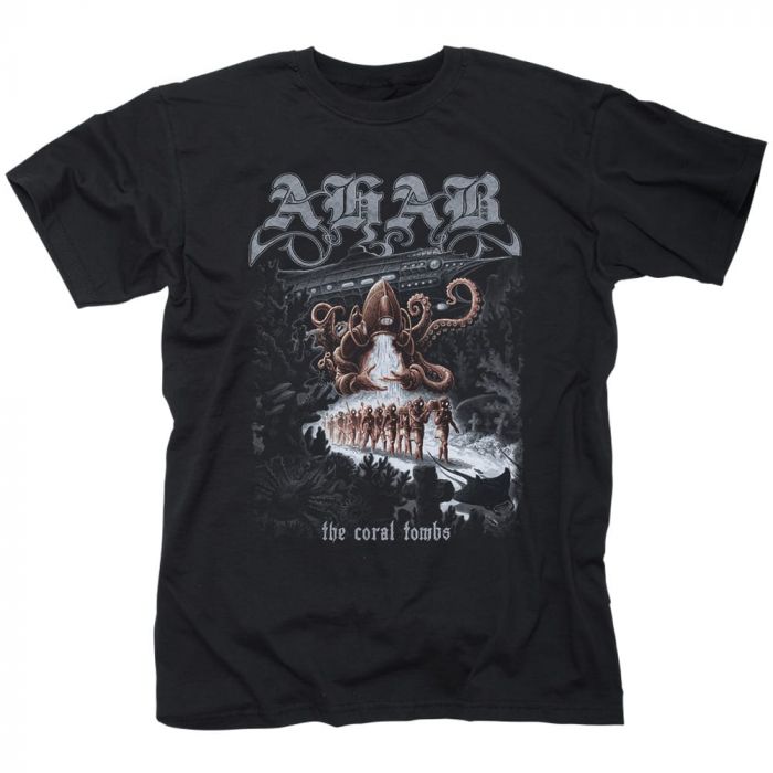 AHAB - The Coral Tombs / T-Shirt PRE-ORDER RELEASE DATE 1/13/23