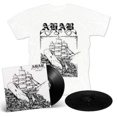AHAB - Live Prey / Black 2LP + T-Shirt Bundle