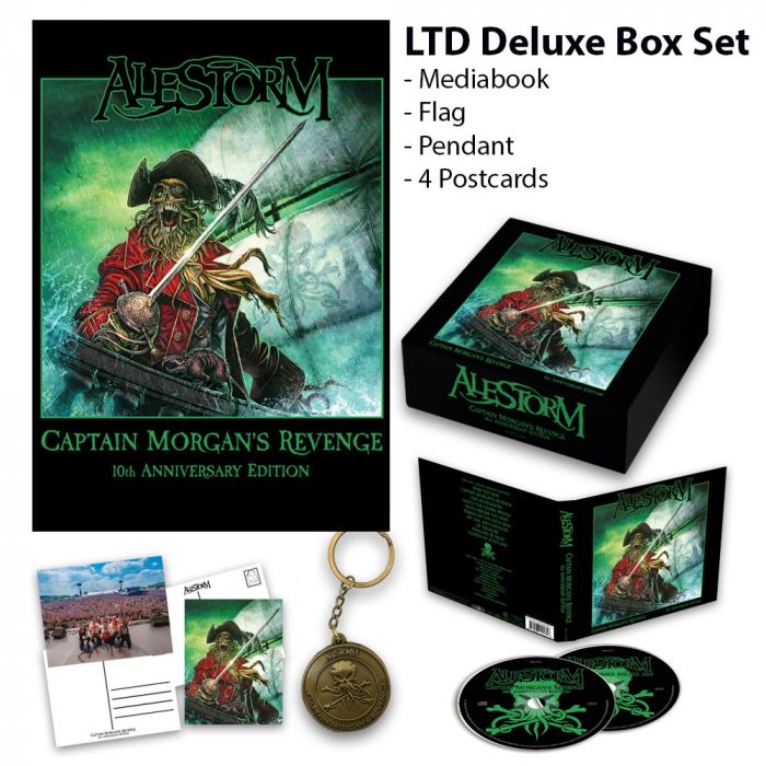 ALESTORM - Captain Morgan's Revenge-10th Anniversary Edition/Limited Edition Deluxe Boxset