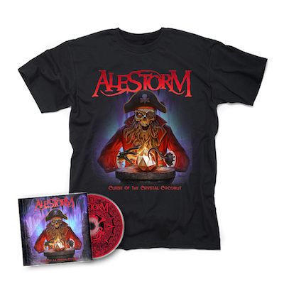 ALESTORM - Curse Of The Crystal Coconut / CD + T-Shirt Bundle